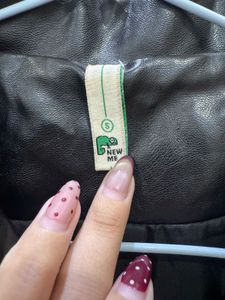 Newme Faux Leather Jacket