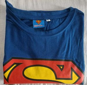 Superman Logo Blue T-Shirt