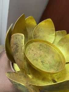Golden Lotus Showpiece