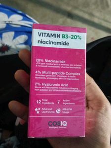 COSIQ Vitamin B3-20% Face Serum