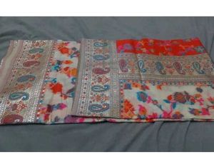 Rajwadi Pashmina Floral Print Saree