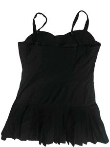 Savana Navy Blue Pleated Dress