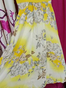 Yellow Floral Dress