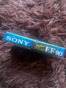 Vintage Sony EF Super 90 Cassette Tape