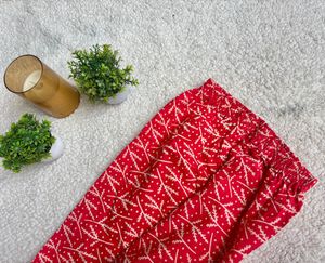 Red &amp; White Night Suit Set