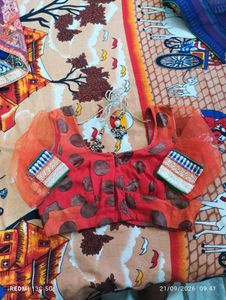Lahanga type saree with Blouse