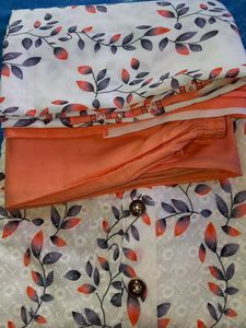 Orange &amp; White Suit