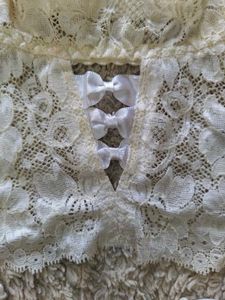 ✨ Escante White Lace Garter Belt ✨