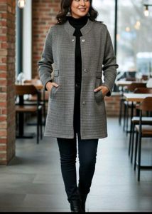 Elegant Grey Overcoat