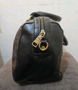 Coach Signature Monogram Satchel Bag