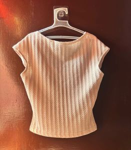 Cute Bow Detail Cropped Top