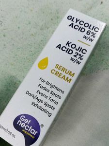 Get Nectar Glycolic & Kojic Acid Serum Cream