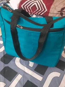 Stylish Teal Tote Bag