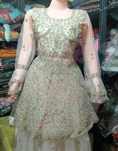 Heavy Embroidery Work Pakistani Dress