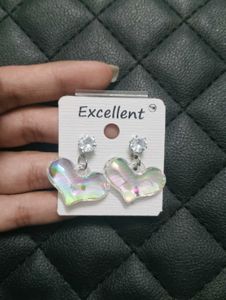 buy 1 get 4 FREE 🥰 Heart Shaped Earrings