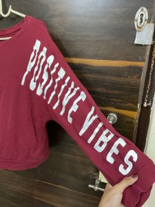 Maroon Sweatshirt
