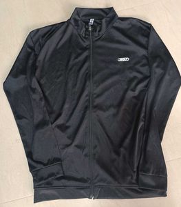 Black Champion Track Jacket, L Size