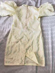 Sparkly Sequin Dress with Flowy Sleeves