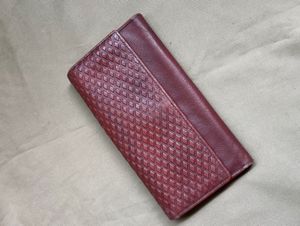 Stylish Maroon Textured Wallet