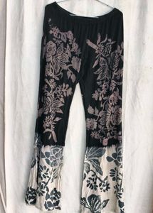 Boho Floral Print Palazzos