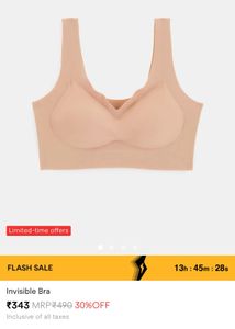 Savana Seamless Invisible Bra