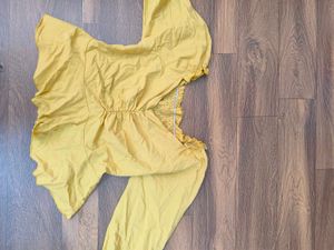 Chic Yellow Blouse