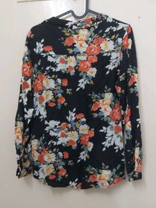 Floral Print Kurta