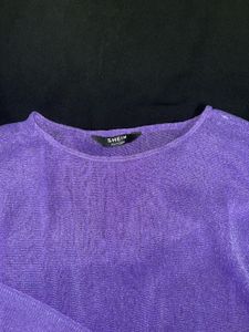 Sparkly Purple Long Sleeve Top