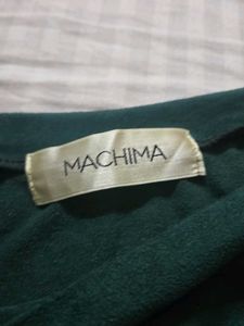 Machima- Dark Green Dress- Vintage