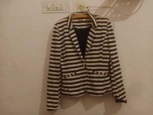 Striped Blazer Jacket
