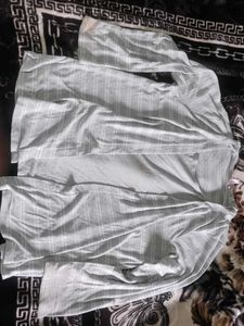 Open Front Shirt with Attached Tank Top