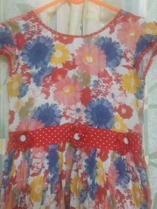 Beautiful Girl's floral dress