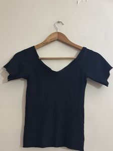 prety black strechable top