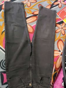 Gray Denim Jeans
