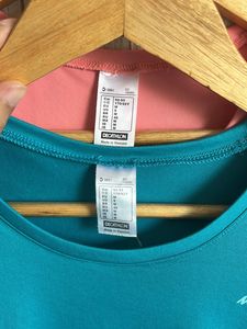 Quechua Women's Dry Fit Tshirt-Pack Of 2