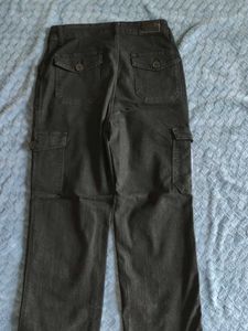 Cargo-like Denim Straight Pant with Multiple pocke