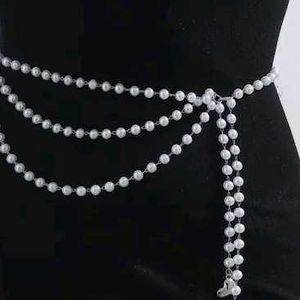 Pearled Body Chain