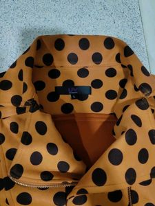 Stylish Polka Dot Jacket
