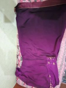 Elegant Purple Embroidered Kurta