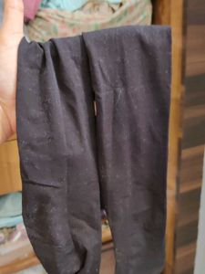 Black Thigh-High Stockings