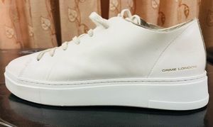 buy from ITLAY CRIME LONDON White Leather Sneakers