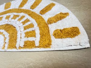 Boho Sun Accent Rug/shower mat