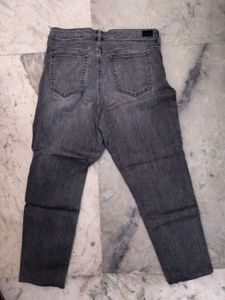 Grey Wash Denim Jeans