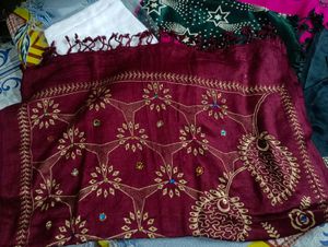 Embellished Silk Dupattas