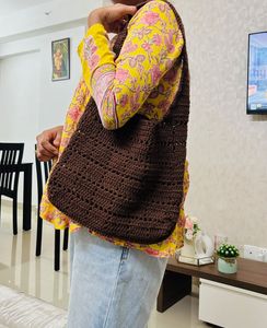 Handmade Crochet Tote Bag