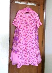New 3piece SILK party wear salwar suit