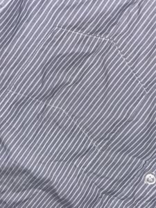 Men's Striped Button-Down Shirt