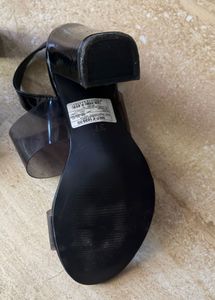 Stylish Black Block Heels