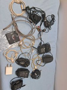 17 Assorted Electronic Accessories &amp; Cables