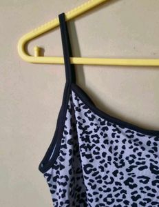 Leopard Strappy Bodysuit